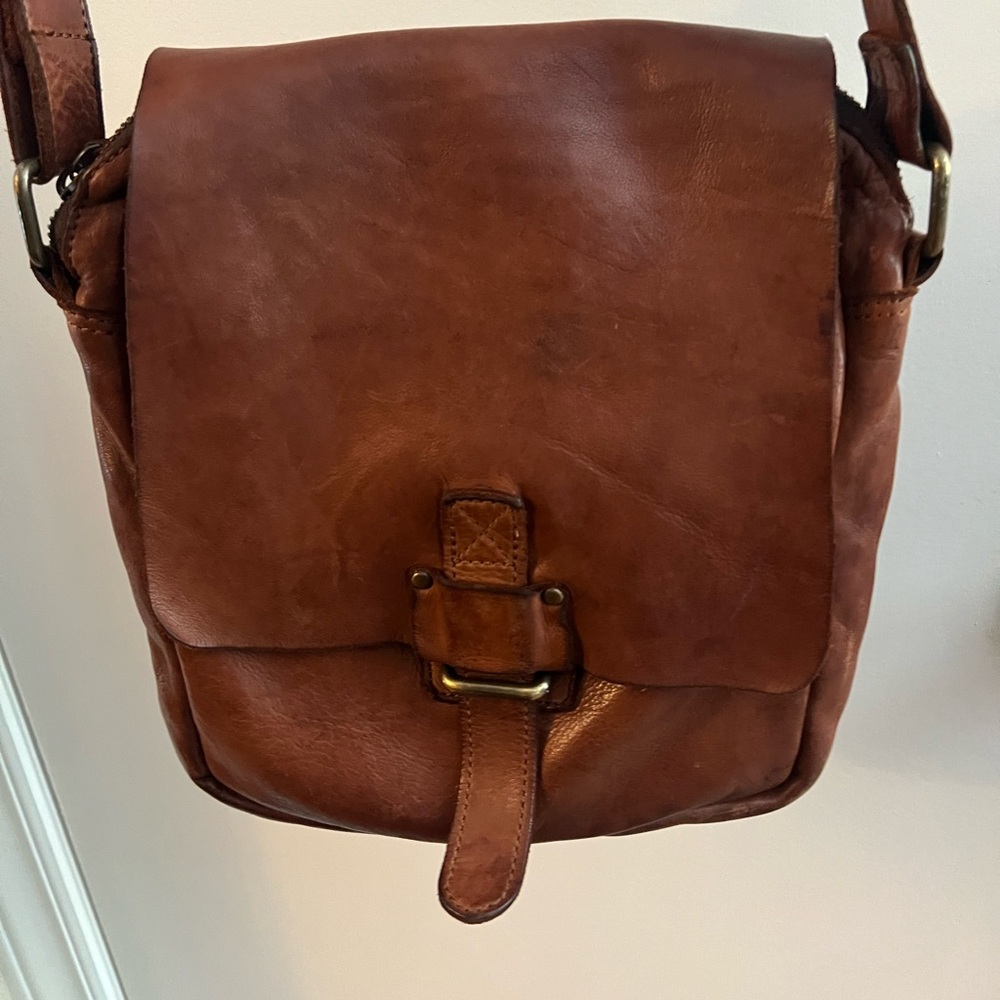 Italian Leather Shoulder Bag